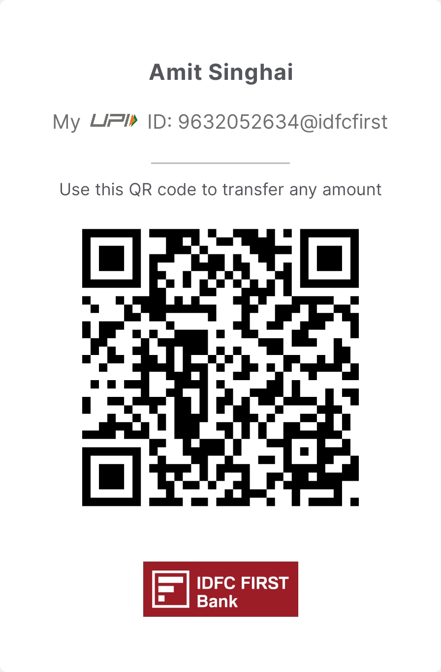 UPI QR Code — scan to support TheHobbyist
